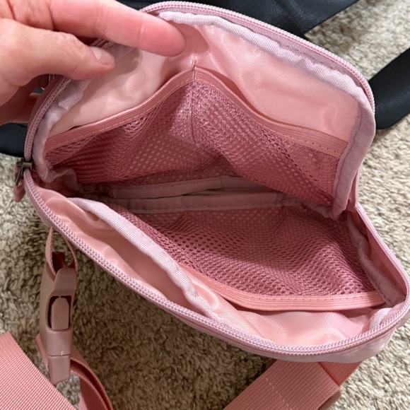 lululemon athletica Black and Pink Crossbody Bags - Picture 6 of 7